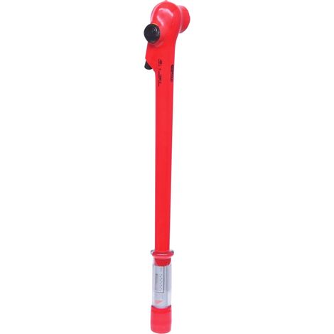 KS TOOLS 1/2" llave dinamométrica con aislamiento protector y cabeza de carraca reversible 40 - 220 Nm - 117.1303 (1/4)