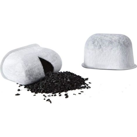 Packung mit 12 Ersatz-Kohlewasserfiltern, Vliesfilter für Kaffeemaschinen (1/5)