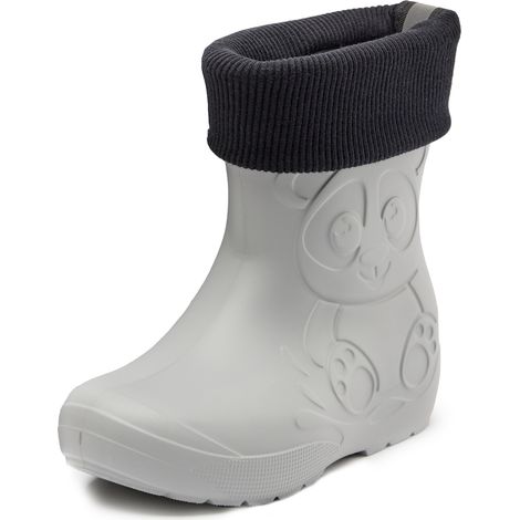 Ladeheid Kinder Federleichte Gummistiefel Thermo mit Fütterung LA-CA-249 (Grau, 26/27 EU)