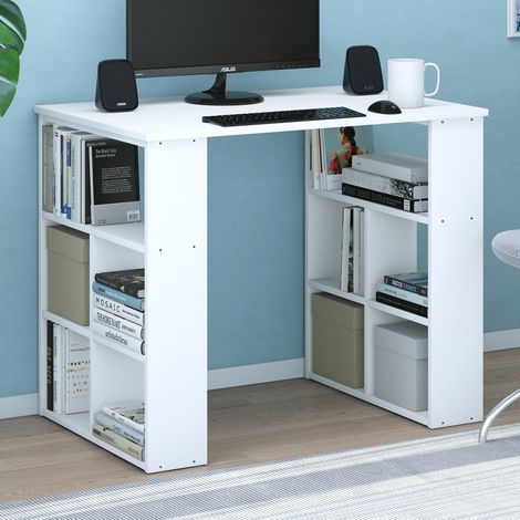 Bureau Arwen, Blanc, 90x60cm, Vicco (1/5)