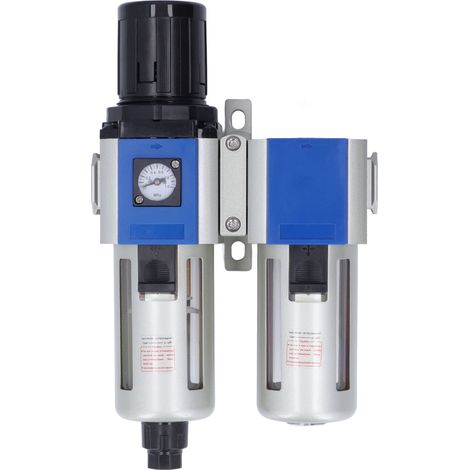 Filtre régulateur lubrificateur d'air comprimé combo séparateur eau-huile 3 en 1 2 unités GFC400-15 (1/5)