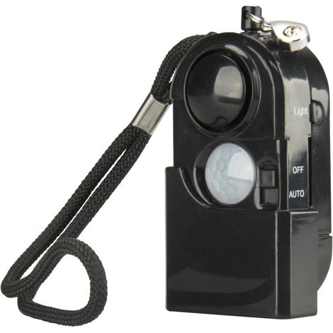Filiyano-Alarme anti-agression personnelle, alarme de poche, système d'alarme 100 dB (mini-alarme antivol de voyage avec sirène et détecteur de (1/3)