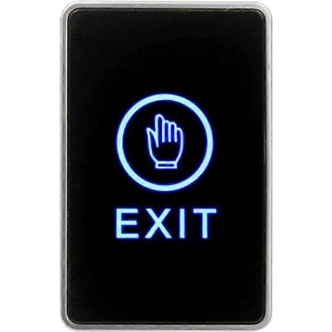 Türöffner-Taster mit LED-Anzeige für die Haussicherheit und Zutrittskontrollsysteme (1/5)