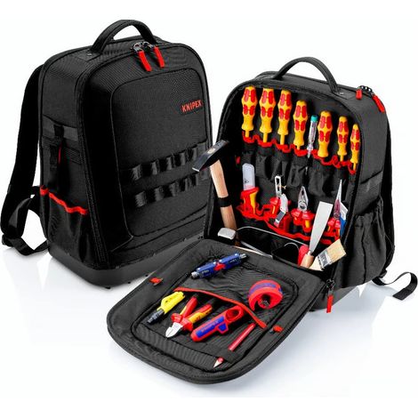 Knipex 00 21 51 HL S Modular X15 Electrical Essentials Tool Backpack Set - 27 Piece (1/2)