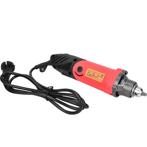 Ensemble de meulage électrique, mini-machine à graver réglable à 6 vitesses, 240 W, prise standard européenne, 220 V. (1/5)