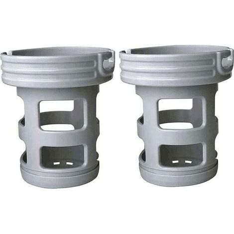 HOXILEELEOFiltre Spa Lite pour MSPA, Filtre pour MSPA Lite, pour MSPA Whirlpool - Bateaux et jacuzzis - Modèle à partir de 2020 (porte-filtre (1/4)