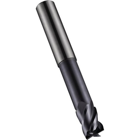 Fresa a spoglia S219 D.10mm Lunghezza totale.75mm Lunghezza taglienti.14mm Lunghezza inserto.40mm HM AlTiN