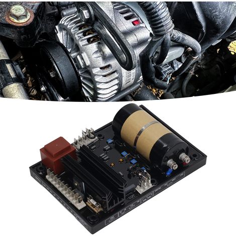 Ersatzteile für Dieselgeneratoren des Typs R448: AVR-Spannungsregler, automatischer elektronischer Spannungsstabilisator, 70-140 VAC. (1/5)