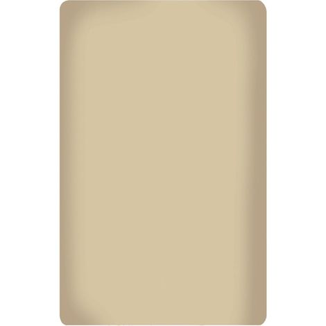 KLULK Lenzuolo Sotto Con Angoli Elasticizzati 1 Posto E Mezzo 100% Cotone Sabbia 125 X 200 + 25 Cm Made In Italy (1/5)