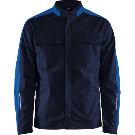 Blakläder Bundjacke Industrie Stretch, marineblau / kornblau, Unisex-Größe: 2XL (1/3)