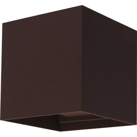 APPLIQUE ALICE LED MARRONE 2X5W 4000K IP54- 1,0 pz