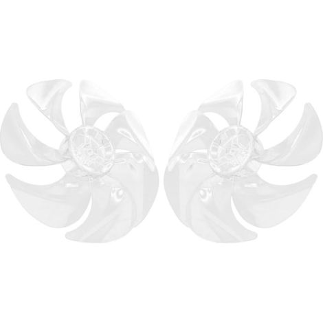 Ventilatorflügel aus Kunststoff, angenehme Sommeratmosphäre, 30 cm Durchmesser, 7 leise Flügel, leicht zu reinigen, große Reichweite für Standventilatoren zu Hause (1/5)