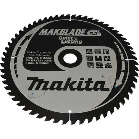 Makita MAKBLADE+ Hoja de sierra 305x30x60Z - B-32552