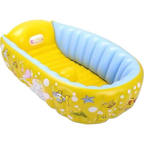 Bassin Gonflable pour Bébé Isolation Thermique, Piscine de Bain Sécurisée pour -né, Maison, Facile à Utiliser et Confortable (1/5)