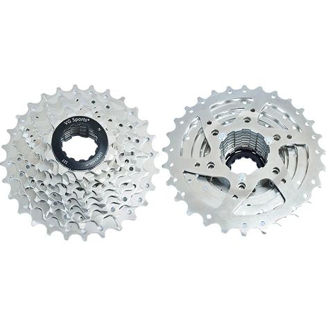 Ruota libera per bicicletta, compatibilità 8-11 velocità, design leggero, colore cioccolato (1/2)