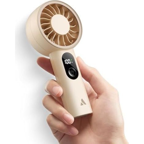 Ventilateur à Main Rechargeable USB 10h Max Refroidissement (1/5)