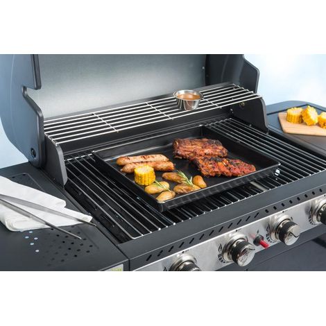 Panier à griller/boîte de cuisson pour barbecue 3L NOSTIK Noir (1/2)