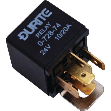 Relè da 24 V 10/20 Ampere UNIVERSALE GE072874 (1/2)