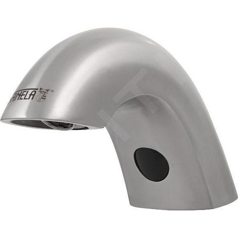 Sanela Robinet infrarouge - Mitigeur de lavabo automatique, alimentation depuis pile de 6V, inox SLU 51B (1/5)