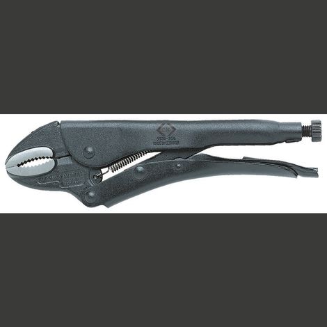 C.K T3630 10 Pince-étau demi-ronde 0 - 50 mm 250 mm C50729 (1/2)