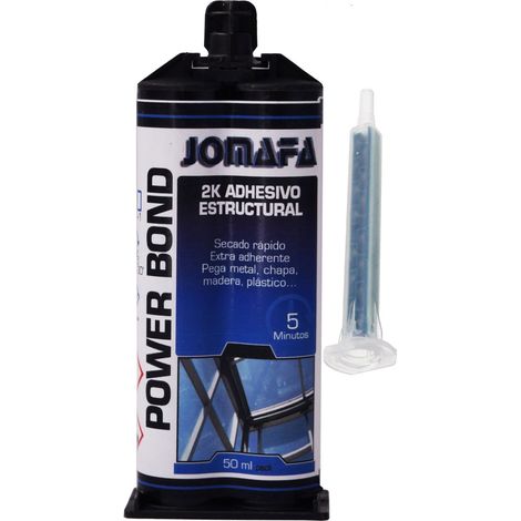 2 K ADHESIVO ESTRUCTURAL 50ml  Pegamento de reparacion de metales, plasticos, maderas, etc, 50ml (1/3)