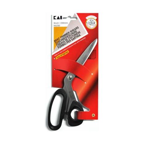 Kai Forbici moderne per sartoria nere 23 cm acciaio inossidabile