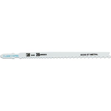 Hanger TLBM110PBI confezione da 5 lame per seghetto alternativo 110 mm