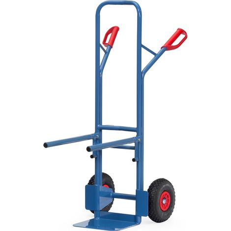 Fetra Stuhlkarre 1300mm hoch Traggestell verschraubbar mit Polyurethan-Bereifung (1/5)