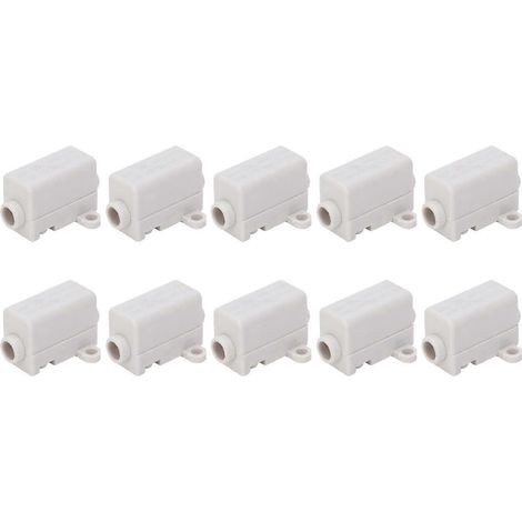 10 Stück Inline-Verbinderbox T-Typ Kabeldraht-Elektroverbinder ZK-1106 400V 60A