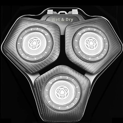Scherköpfe SH71/50 für Philips Rasierer der Serien S5000, S7000, SH60/70 und SH71/50 (grau)