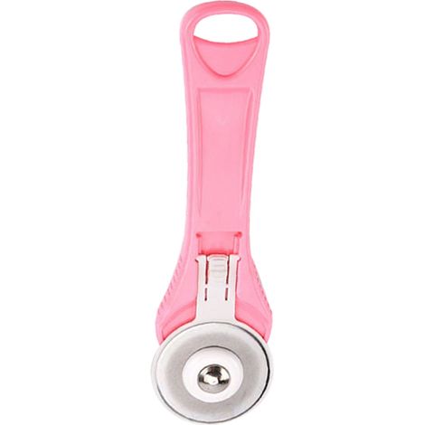Rollschneider-Rollenmesser, Flachschneider, DIY-Stoffschneider-Werkzeuge, Nähwerkzeuge, Rosa (1/5)