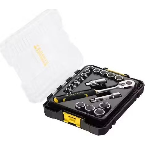 Set di bussole Stakbox M - 3/8’’ - kit da 18 pezzi - FatMax - STANLEY - FMMT98102-0 (1/3)