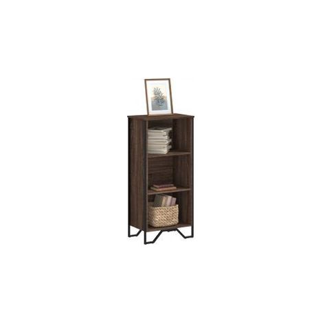 Bibliothèque chêne marron 50x31x106 bois d'ingénierie (1/5)