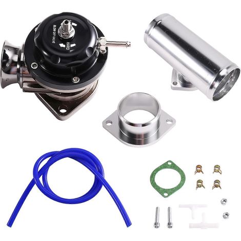 Soupape de décharge turbo Type-RS réglable 25 psi avec bride de 63 mm pour adaptateur de soupape de décharge GD-RS FV RZ, noir (1/5)
