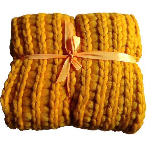 Plaid à grosse maille CHUNKY