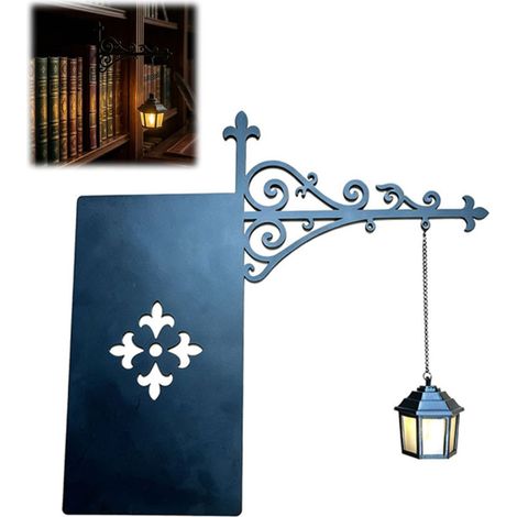 Irovami Lampe bibliothèque vintage – LED blanc chaud/froid, sans fil, cadeau bureau (1/5)