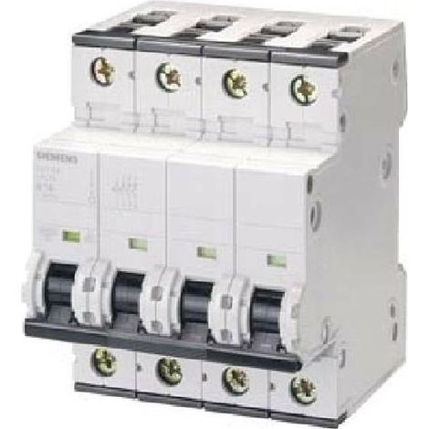 Siemens 20A 4P 6KA Disjoncteur automatique 4M 5SY6420-7