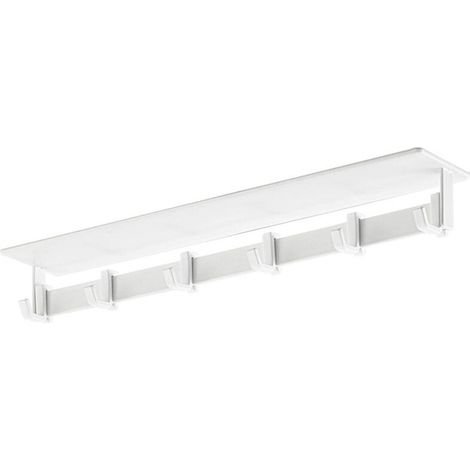 Organizzatore da cucina multifunzionale con portasciugamani e striscia magnetica, per un montaggio a parete salvaspazio senza bisogno di forare. - Crezuo