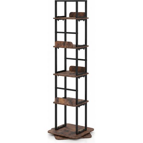 Bibliothèque rotative Marron (1/5)