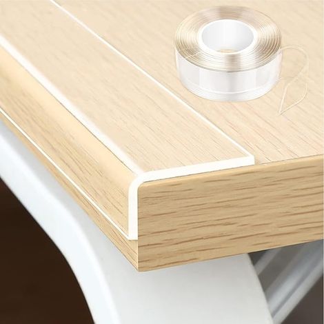 Protection des bords pour bébé Ruban adhésif transparent réfrigérateur évier meubles de table en verre (1/5)