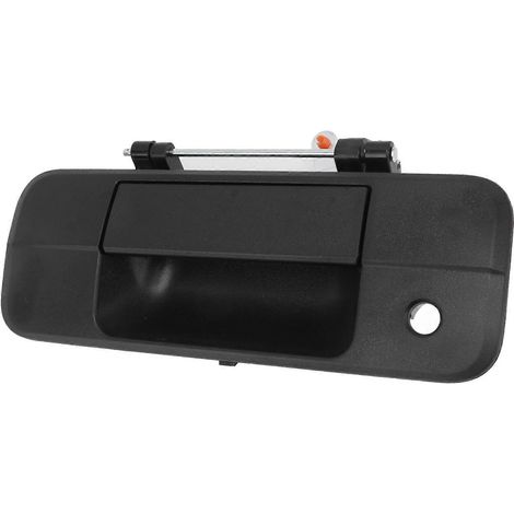 Loquet de poignée de hayon avec trou de serrure, noir mat 690900C040, de remplacement pour Tundra 2007-2013 (1/5)