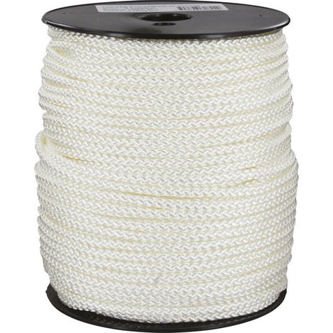 Filo di nylon bianco 5mm /150m