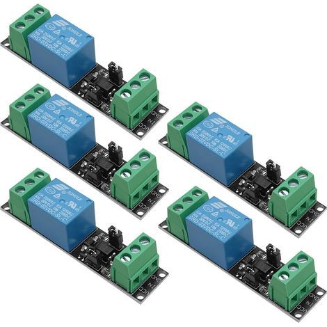 PCs 3V Relay Module Power Switch Board Optocoupler Isolation Drive Control Board 1 Channel (High Level Trigger) DC 3-3.3V