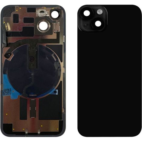 iPhone 14 Back Cover with Small Parts - Black (Midnight)