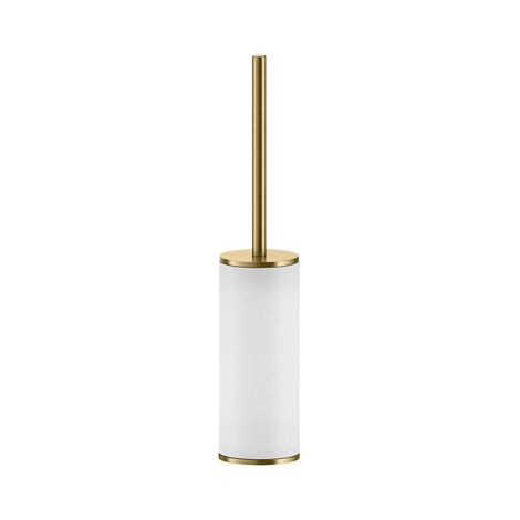Juego de escobillas de pedestal Gessi Inciso, contenedor blanco