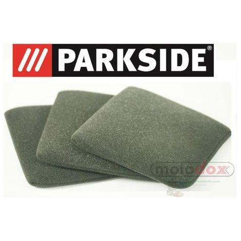 Filtre en mousse (filtre humide) 3 paquets (lavable, réutilisable) ouvert d'un côté (1/4)