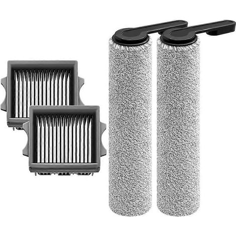 Ensemble de 4 brosses rotatives et filtres HEPA pour aspirateur-autolaveuse Tineco Stretch Max - Pièces détachées (1/5)
