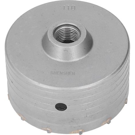 Elektrischer Hammer-Lochsägen-Hohlbohrer aus Hartmetall für Zementbeton, 110 mm