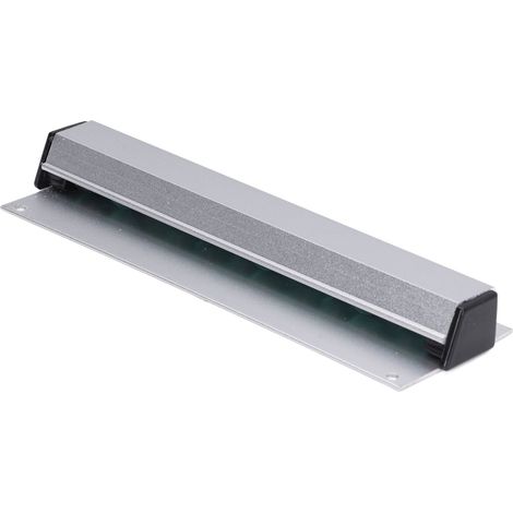 Support mural en alliage d'aluminium pour tickets de caisse, porte-commandes de cuisine, rangement glissant pour restaurant, longueur 20cm.