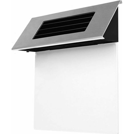 LED Address Sign LED Solar Doorplate Wall Light Number Lights Home Door Lamp Stainless Steel House Waterproof Outdoor Garden Yard Decoration (1/5)